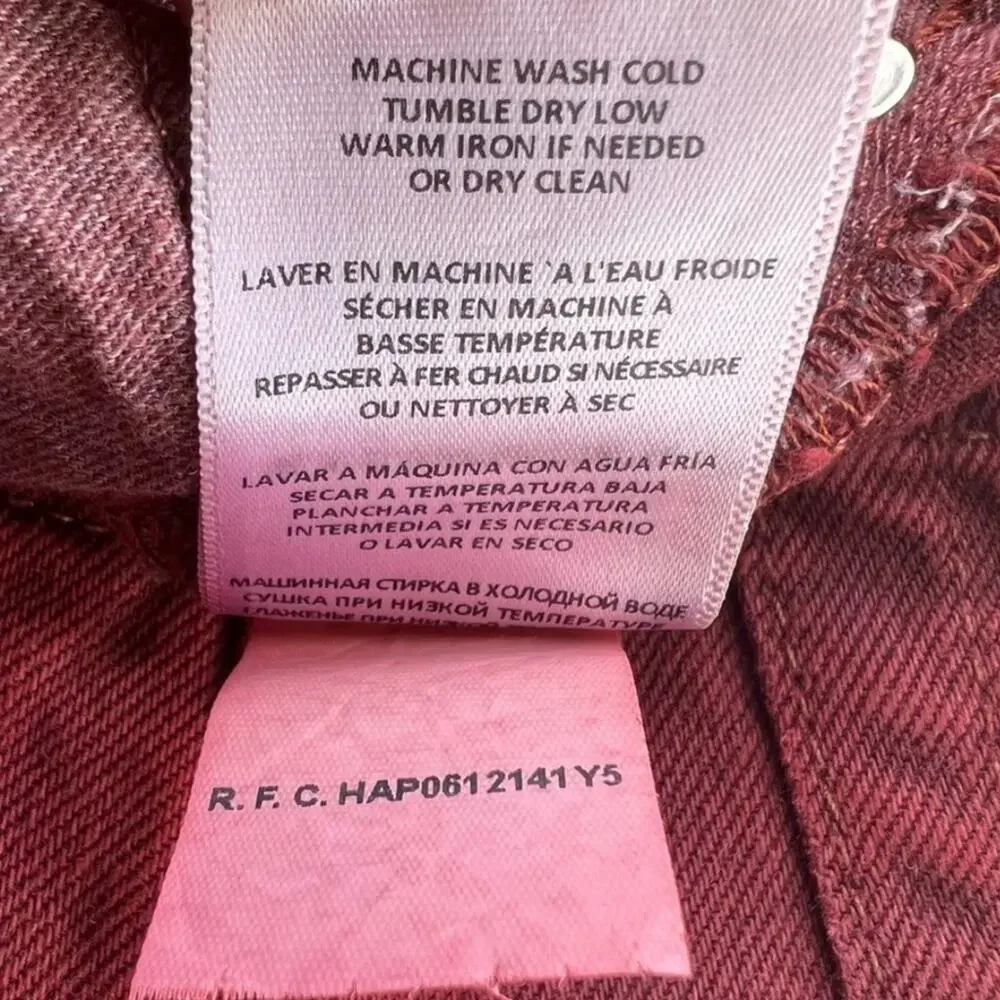Re/Done 100% cotton